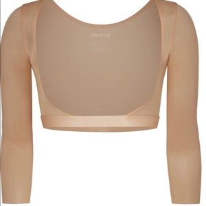 SKIMS Barely There Shapewear - Open Bust Arm Shaper in Clay Size L